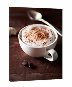 Cup of  Cappuccino with Cocoa