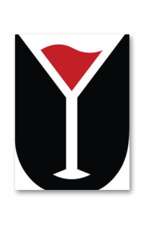 Letter U logo for Bar branding or identity