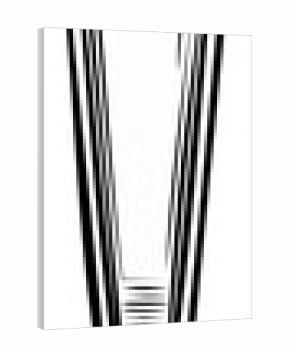 Bold Exclamation Mark Symbol with Dramatic Strokes