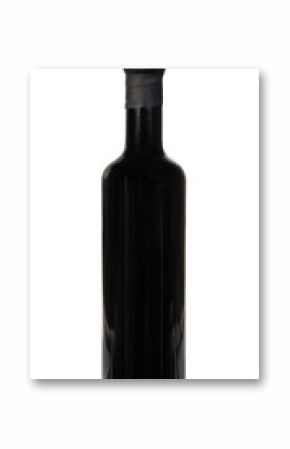balsamic vinegar bottle isolated on the white background