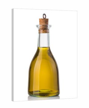 Olive oil in a bottle