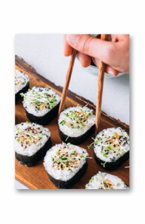 Vegan maki sushi