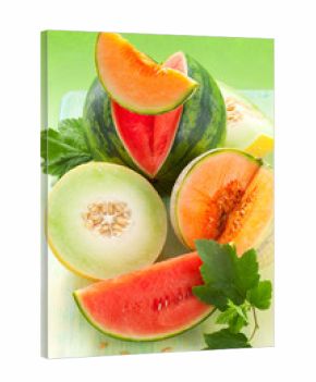 melons and watermelon