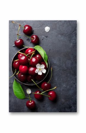 Fresh garden cherry