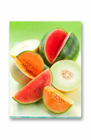 melons and watermelon