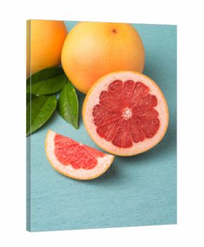 Ripe grapefruit