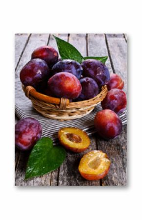Fresh plum