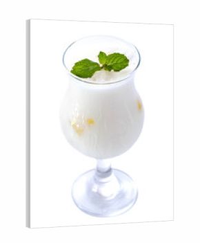 a glass of indian lassi