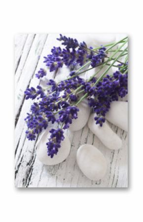 spa arrangement with lavender