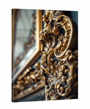 A gold clock placed on a wooden table, suitable for time management concepts