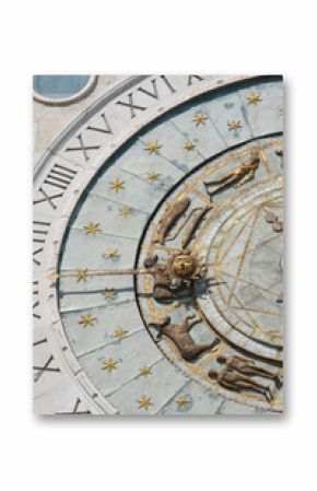 Ancient astronomical clock in Padua (Italy)