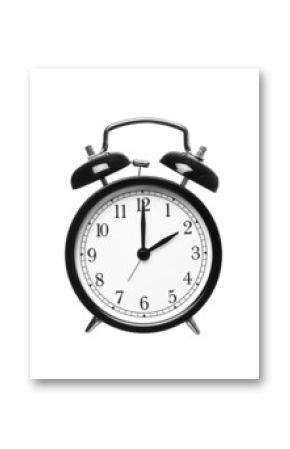 Alarm clock shows Two o`clock