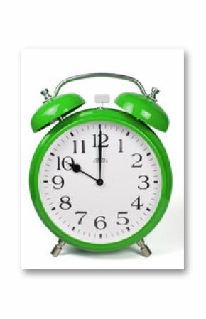 Wecker 10 Uhr / Ten a clock  - grün / green