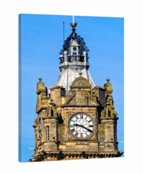 Clock on the Balmoral Hotel, Scotland