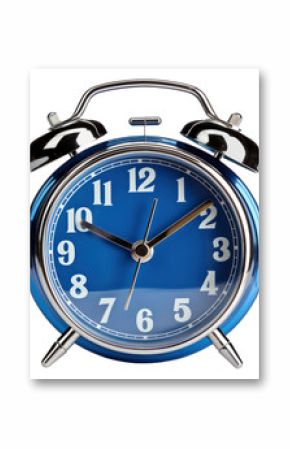 PNG Blue table clock white background wristwatch deadline.