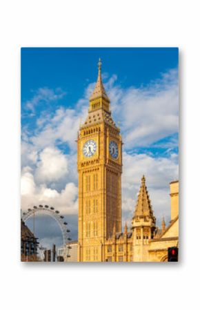Big Ben tower in London, UK