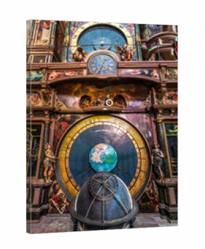 Strasbourg, France - June 19, 2023: Astronomical clock of Strasbourg Cathedral