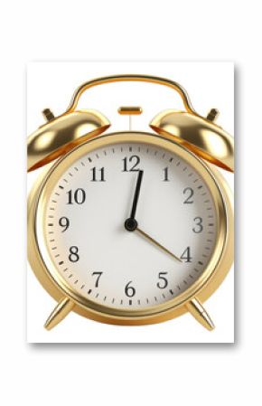 PNG Alarm clock gold white background accessories.
