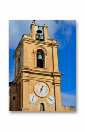 Bell tower of St. John's Co-Cathedral, Valletta, Malta