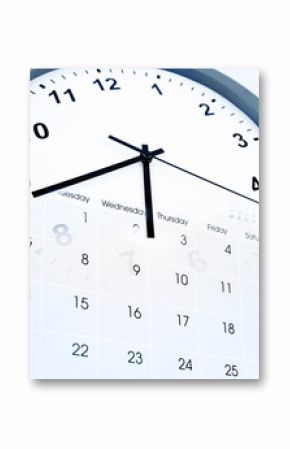 Clock and calendar