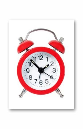 Red alarm clock