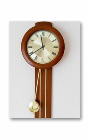 Uhr / Pendeluhr an einer Wand