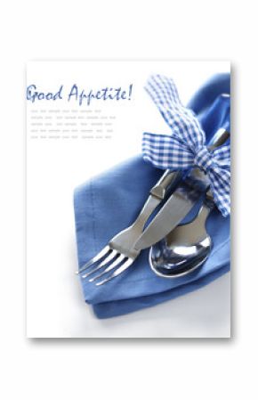 Blue Cutlery Set