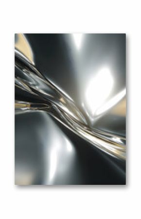 A polished metallic abstract background with space for text   -