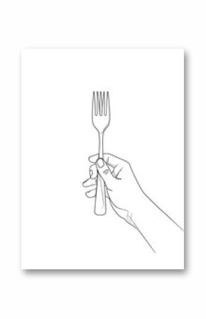 Hand holding a fork (1)