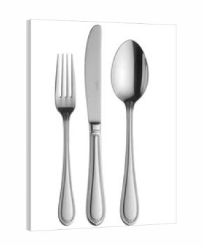 Exquisite ornate silverware set a fork knife and spoon showcase intricate design details