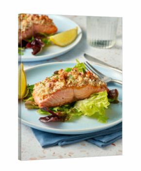Salmon salad.