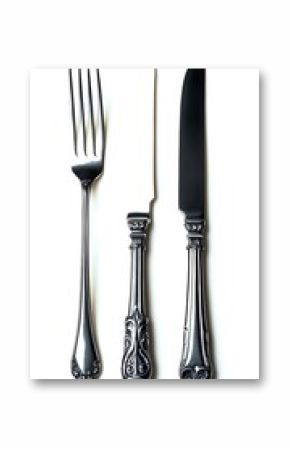 a silverware with a fork and knife