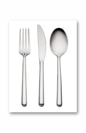 Fork spoon and knife