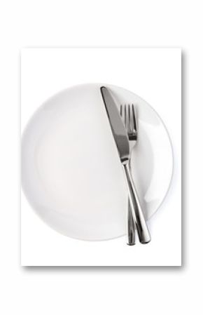 plate and cutlery