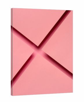 Monochrome pink paper design