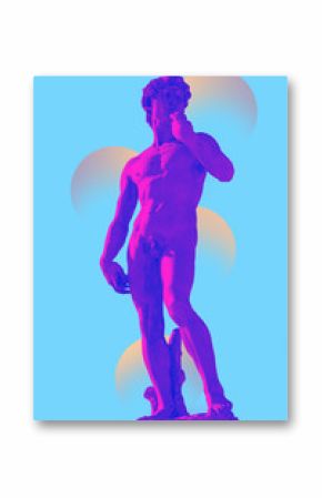 Vaporwave David