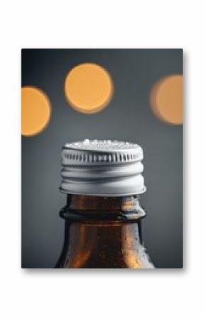 Bottle Neck with Blurred Lights