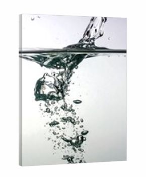 Water pouring into water