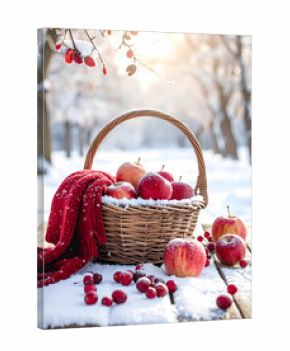 Frosted Orchard Still Life