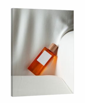 A dark orange bottle