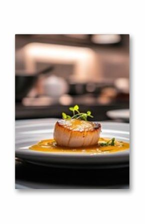 Gourmet Seared Scallop Dish: Culinary Delight