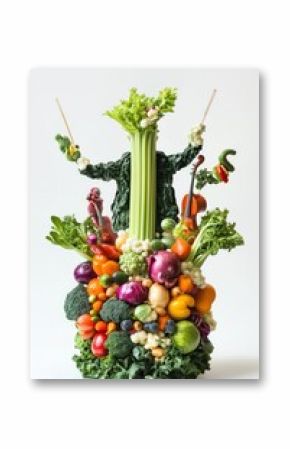 Vegetable Orchestra Conductor Studio Shot