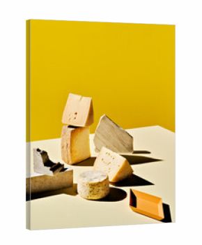 Minimal composition of artisanal cheese