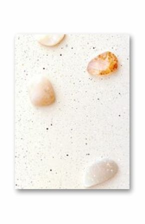 Smooth Granite Surface with Scattered Flecks and Subtle Texture