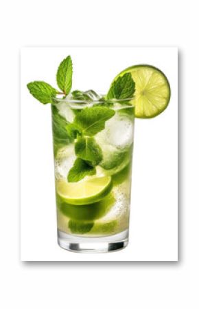 PNG Cocktail mojito lime drink.