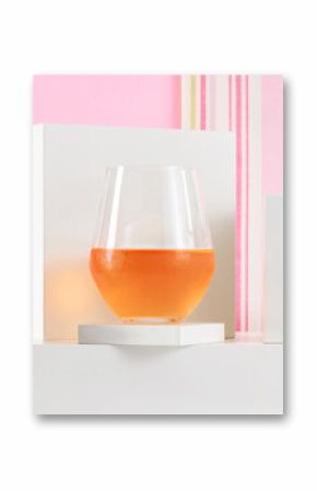 Rose Wine Still Life 