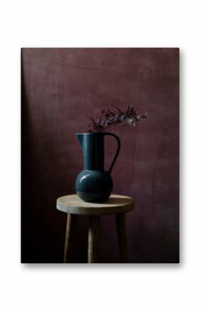 Beautiful home decor with natural color palette brown and green