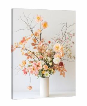 Autumn flower arrangement bouquet