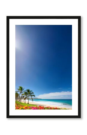 Strand, Meer, Palmen 