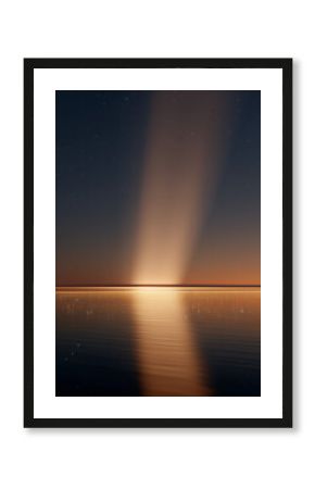 sunset over the sea
